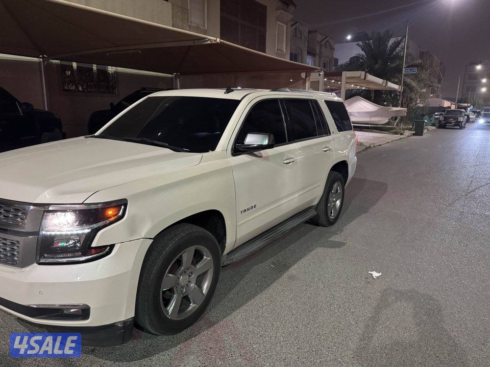 تاهو ltz 2015 شرط الفحص (قير مكينة شاصي بدي) وارد امريكا1