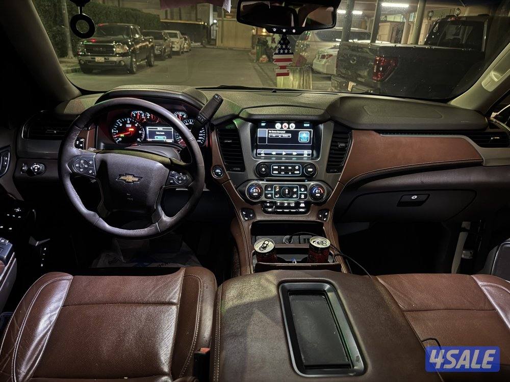 تاهو ltz 2015 شرط الفحص (قير مكينة شاصي بدي) وارد امريكا4