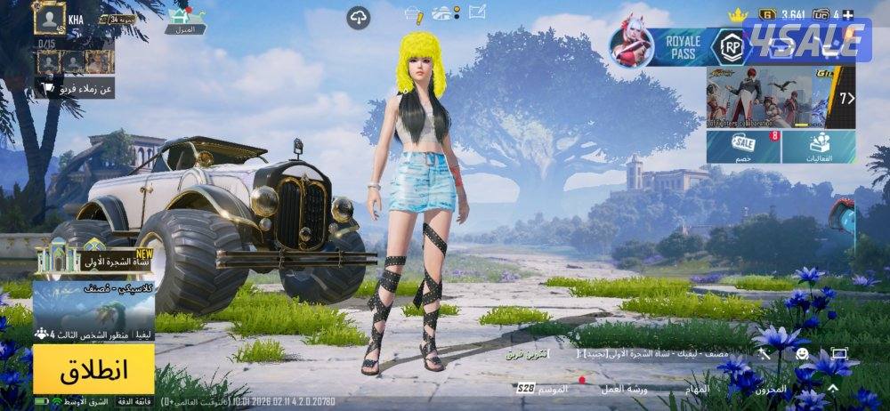 بيع حسابات ببجي2