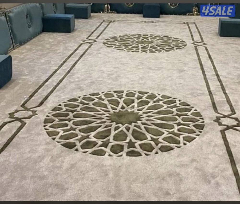 ديوانيات ،سجاد ، حفر نقشات مساند1