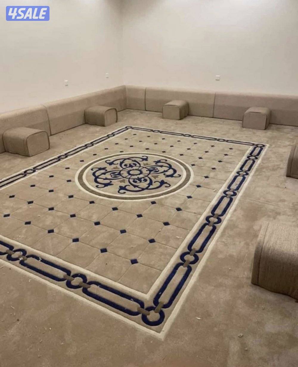 ديوانيات ،سجاد ، حفر نقشات مساند6