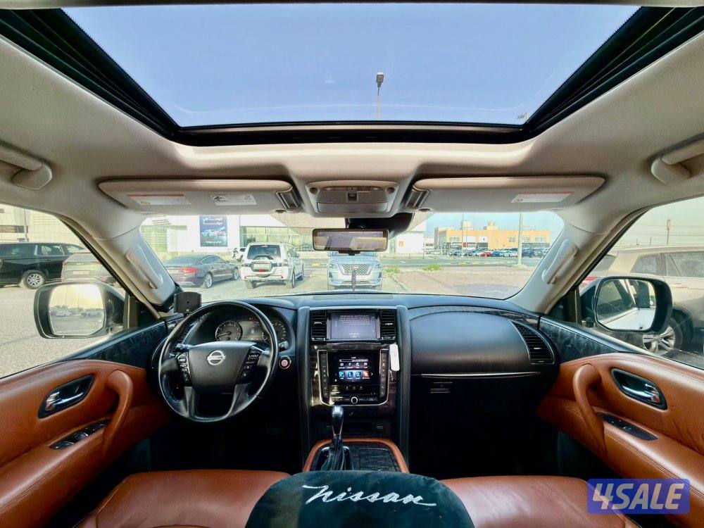 للبيع باترول تيتانيوم V8 موديل 20206