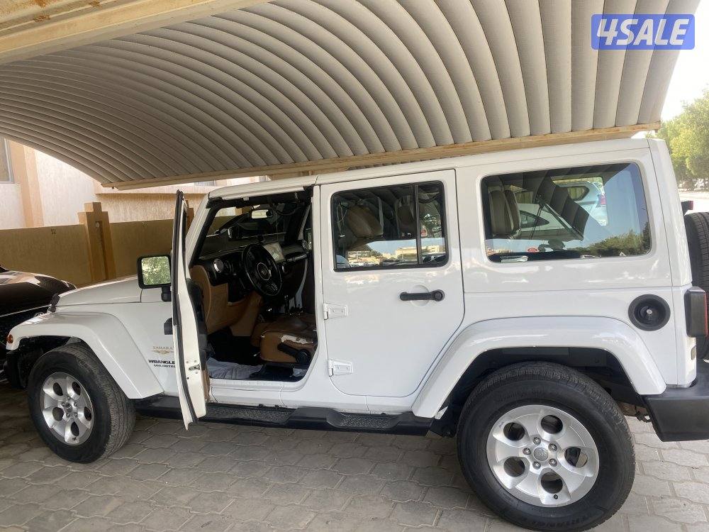 رانجلر  صحاري ٢٠١٤ مرفق الفحص قير مكينة شاصي يوجد دبل7