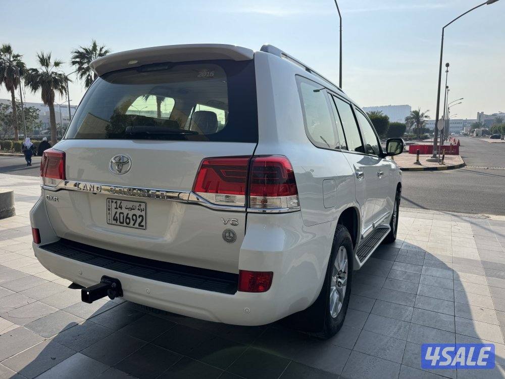 للبيع : لاند كروزر : موديل 2016 : صبغ وكاله7