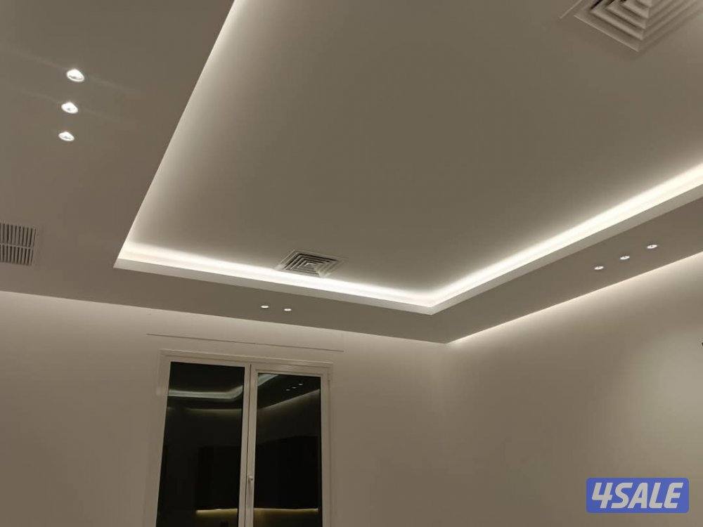 دیکور جبس جبسم بورد دیکوریش بارتیشن2