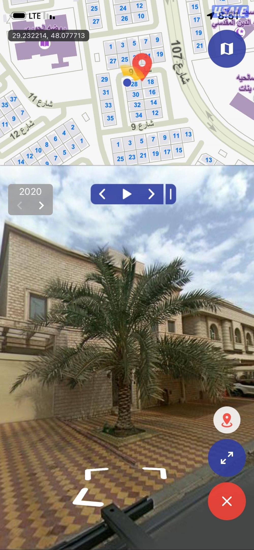 للايجار فيلا كامله بالعدان0