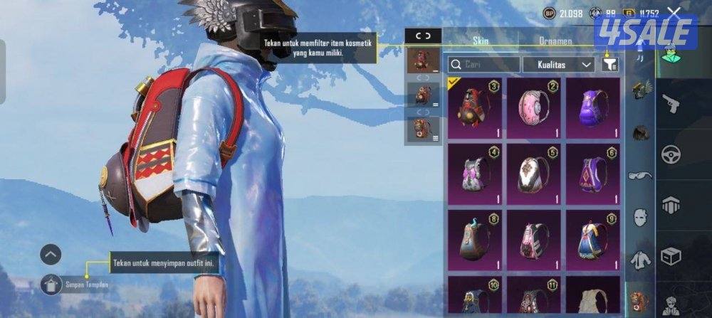 حسابات ببجي منوعه ~ خوذه الاجنحه واسلحه كل مسج🔥🪽9