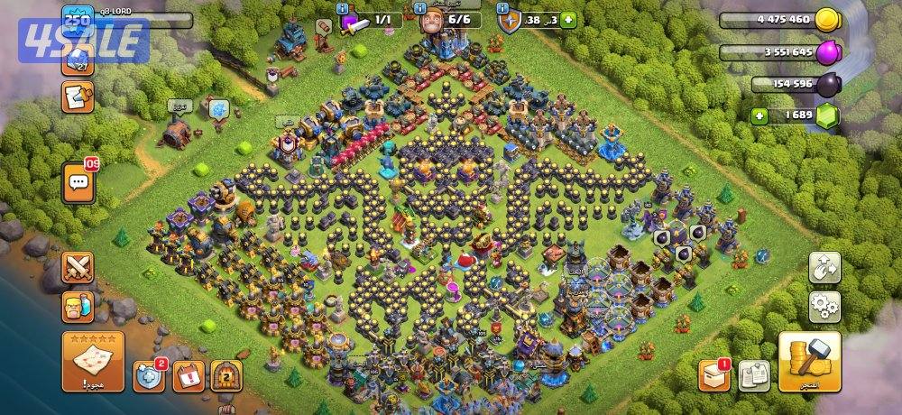 حساب كلاش او كلانس5