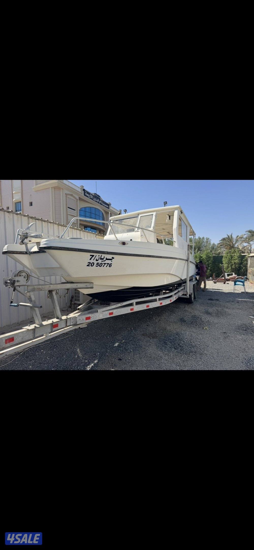 للبيع جلف ماستر 31 قدم موديل 2013 عليه مكاين 200/200 عكس ساق طويل5