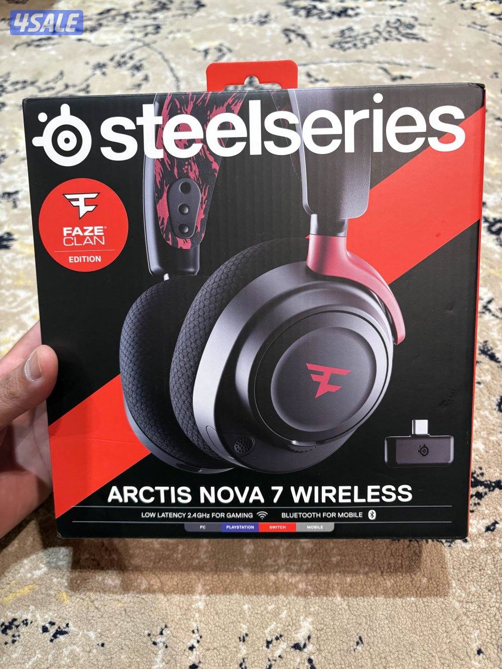 Steel series nova 7 wire less سماعة قمينق0