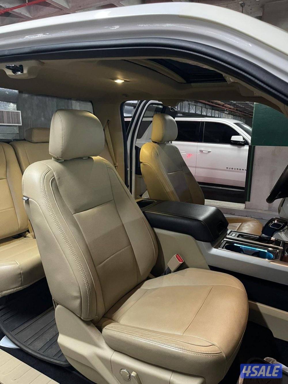 للبيع وانيت فورد لاريت (f-150) مخزن فل اوبشن اللون صدفي صبغ وكاله13