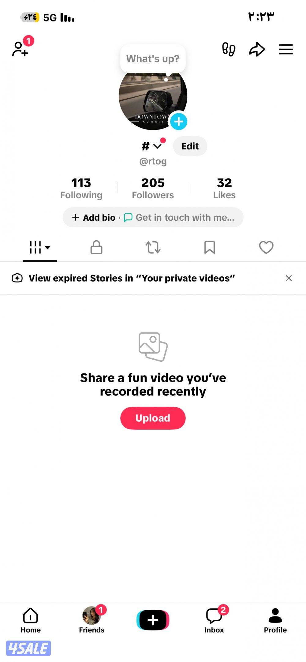 يوزر تيك توك معنى ريتاج ( مشحون فيه 386 عمله تيك )0