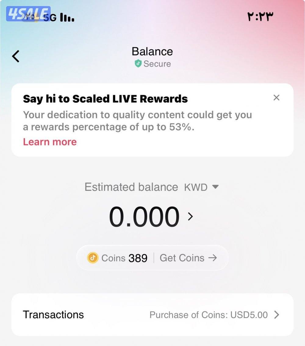 يوزر تيك توك معنى ريتاج ( مشحون فيه 386 عمله تيك )1