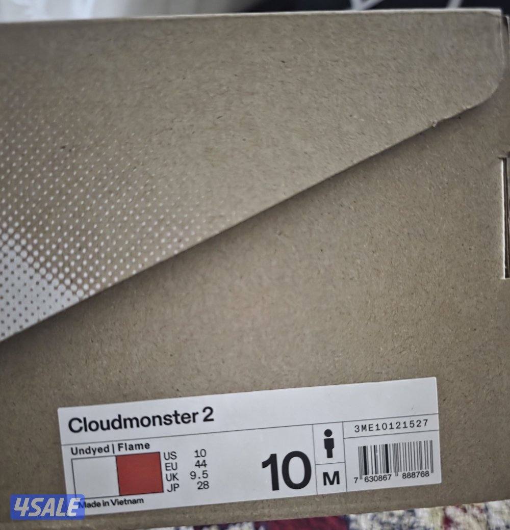 للبيع جوتي on cloud monster 2 أون كلاود مونستر 2) سعره  ٧١ مقاس ٤٤1