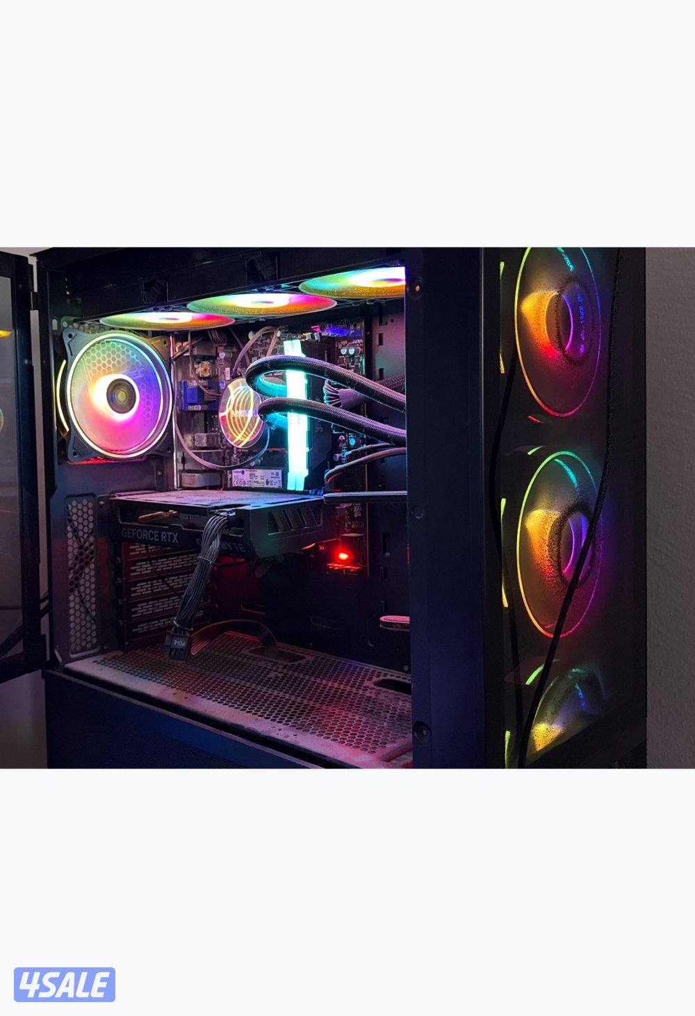 كمبيوتر جيمينغ قوي – RTX 4060 + i5-14400 + رام 16GB0