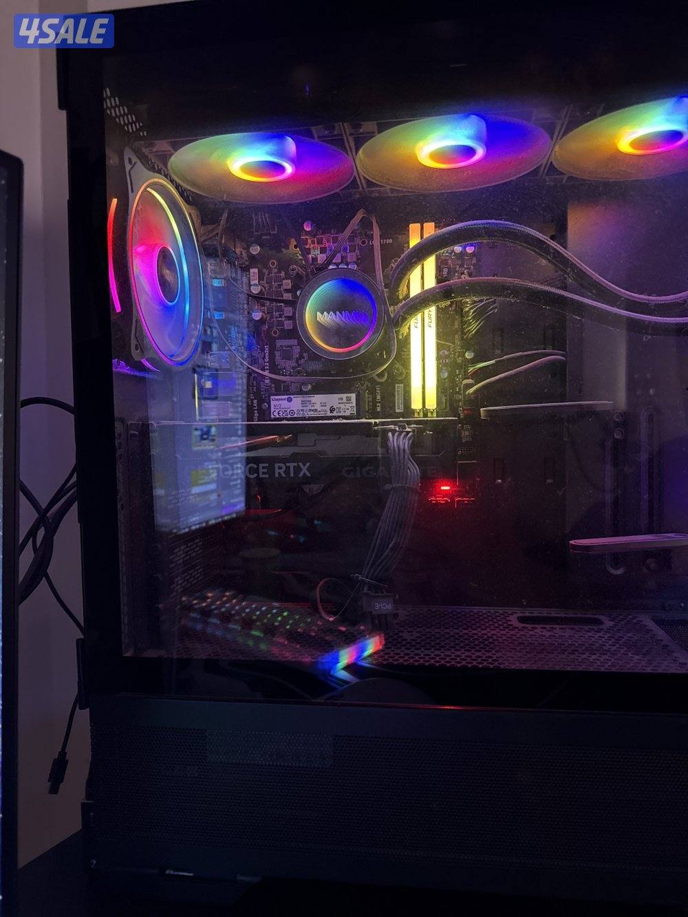 كمبيوتر جيمينغ قوي – RTX 4060 + i5-14400 + رام 16GB1