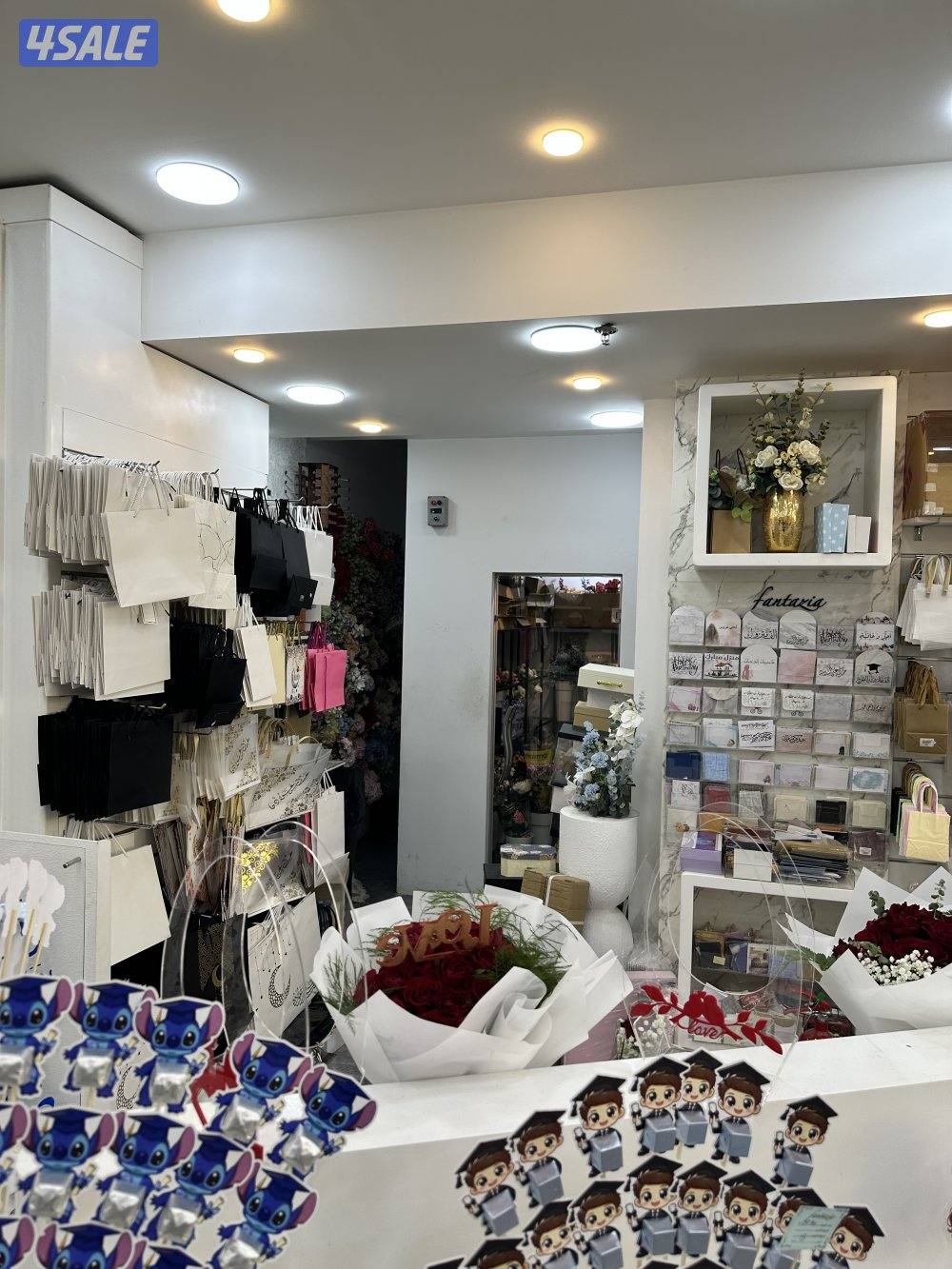 للبيع محل سوق مركزي  مساحة 130 متر في أسواق القرين0