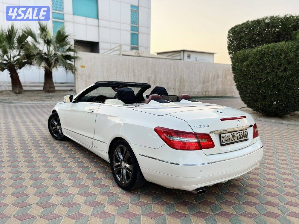 للبيع مرسيدس E250 كابورليه/موديل ٢٠١٢/بحالة الوكالة/شرط الفحص/الجابرية1