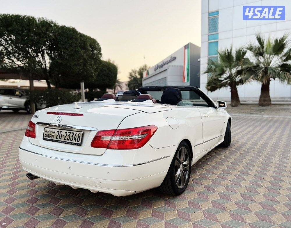 للبيع مرسيدس E250 كابورليه/موديل ٢٠١٢/بحالة الوكالة/شرط الفحص/الجابرية3
