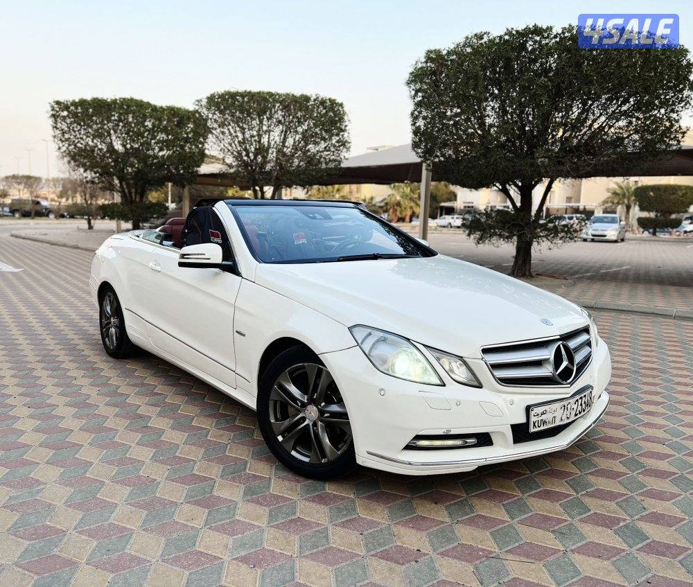 للبيع مرسيدس E250 كابورليه/موديل ٢٠١٢/بحالة الوكالة/شرط الفحص/الجابرية4