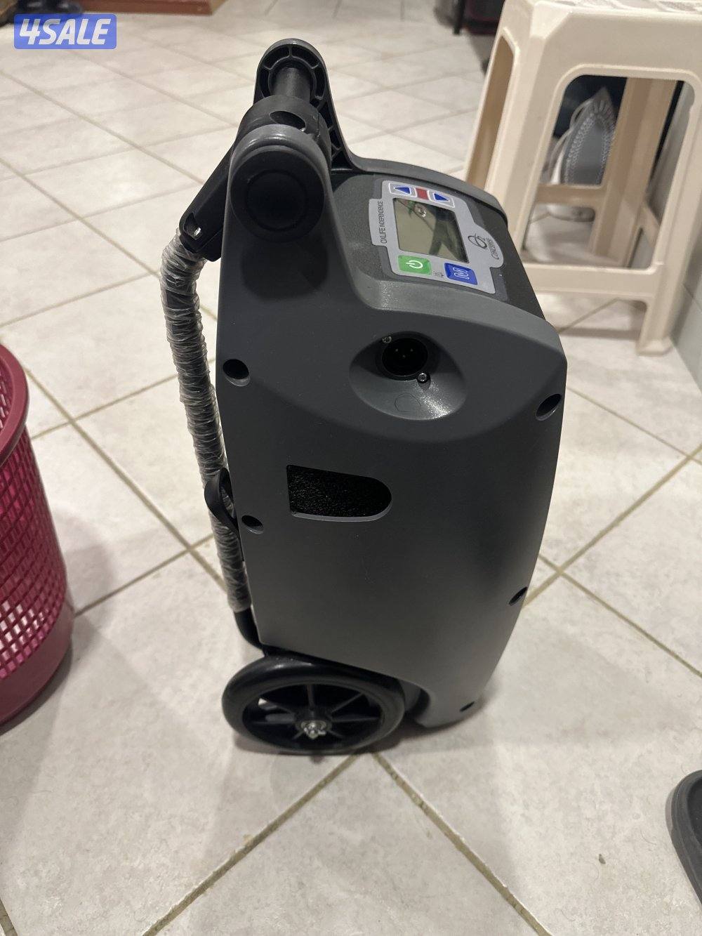 مولد اكسجين بطاريه للطيارة وخارج المنزل OXLIFE1