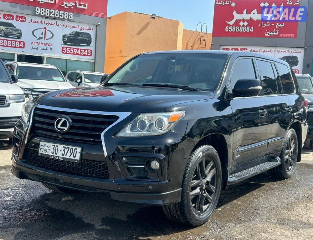 لكزس LX570 درجة ثانيه  موديل 2014 ماشى 230.000 k.m  وارد الساير0