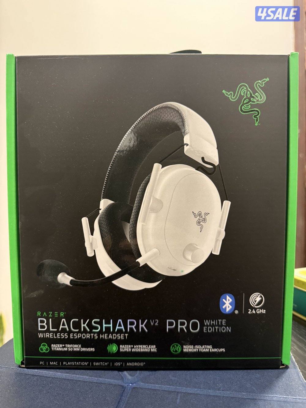 سماعة ريزر وايرلس Razer Blackshark V2 Pro1