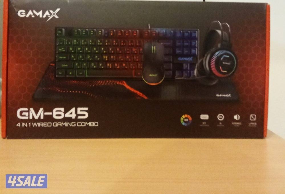 gaming combo gamax GM-645 / مجموعة ألعاب gamax GM-6451