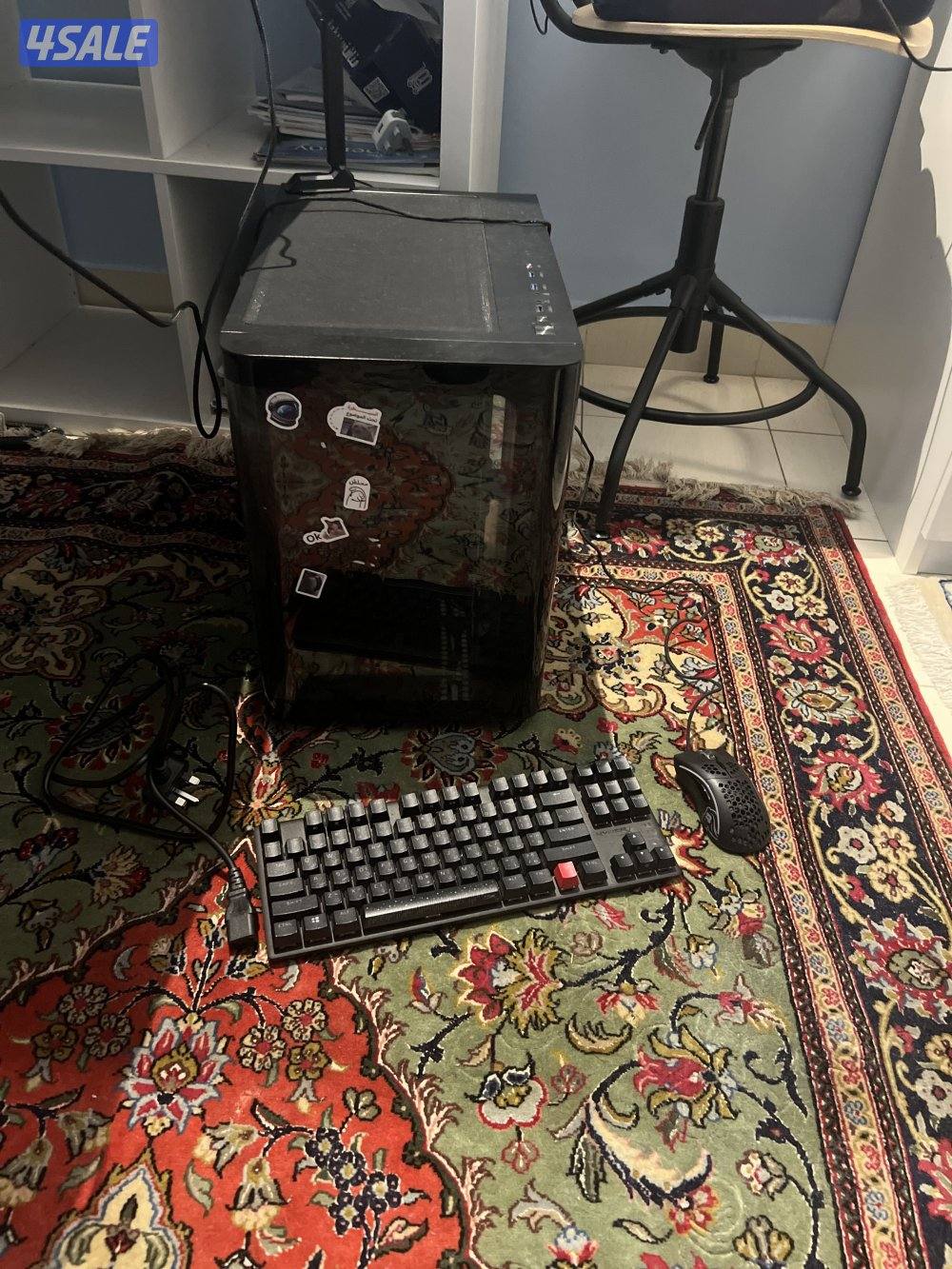 intel core7  بيسي جيل 12700 RTX5060 2 terabyte مستعمل0