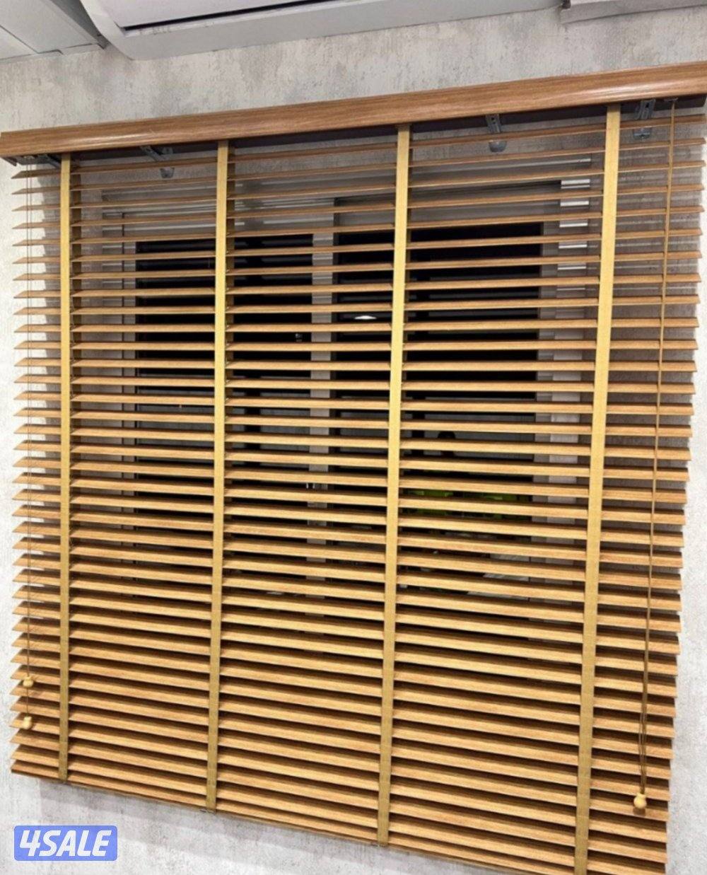 تفصيل ستائر لنن وعازل حراري لنن وخام شنتون افخم انواع الستائر1