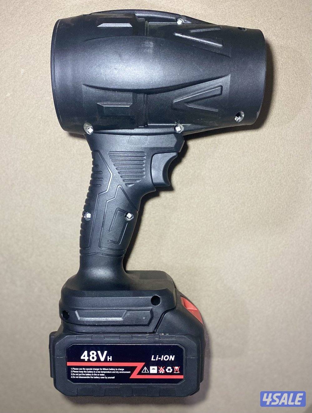 منفاخ هوا تيربو شحن مع بطارية ليثيوم بقوة 48v ماركة Li-Ion4