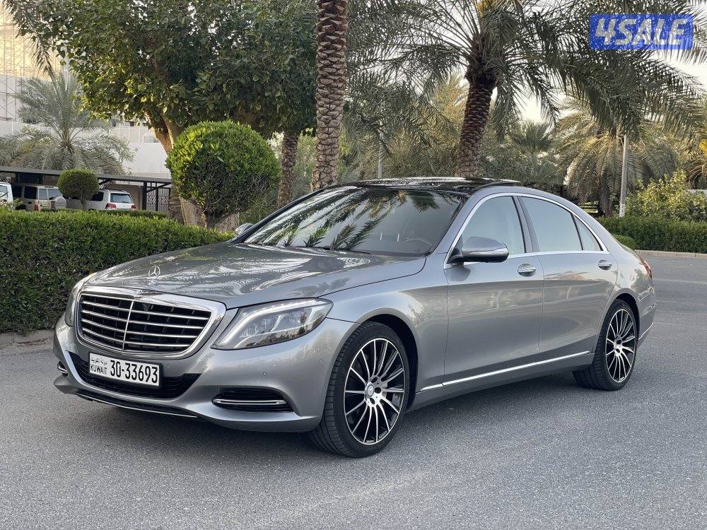 للبيع مرسيدس S400L موديل 2014 البشر0