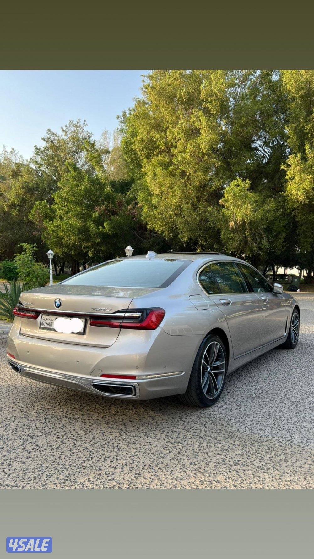 للبيع بي ام 730Liموديل 20202