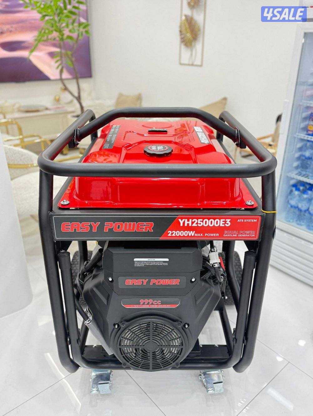 مولد كهربائي يعمل بالبنزين بقوة 22000 الف واط طاقة احتياطية محمولة1