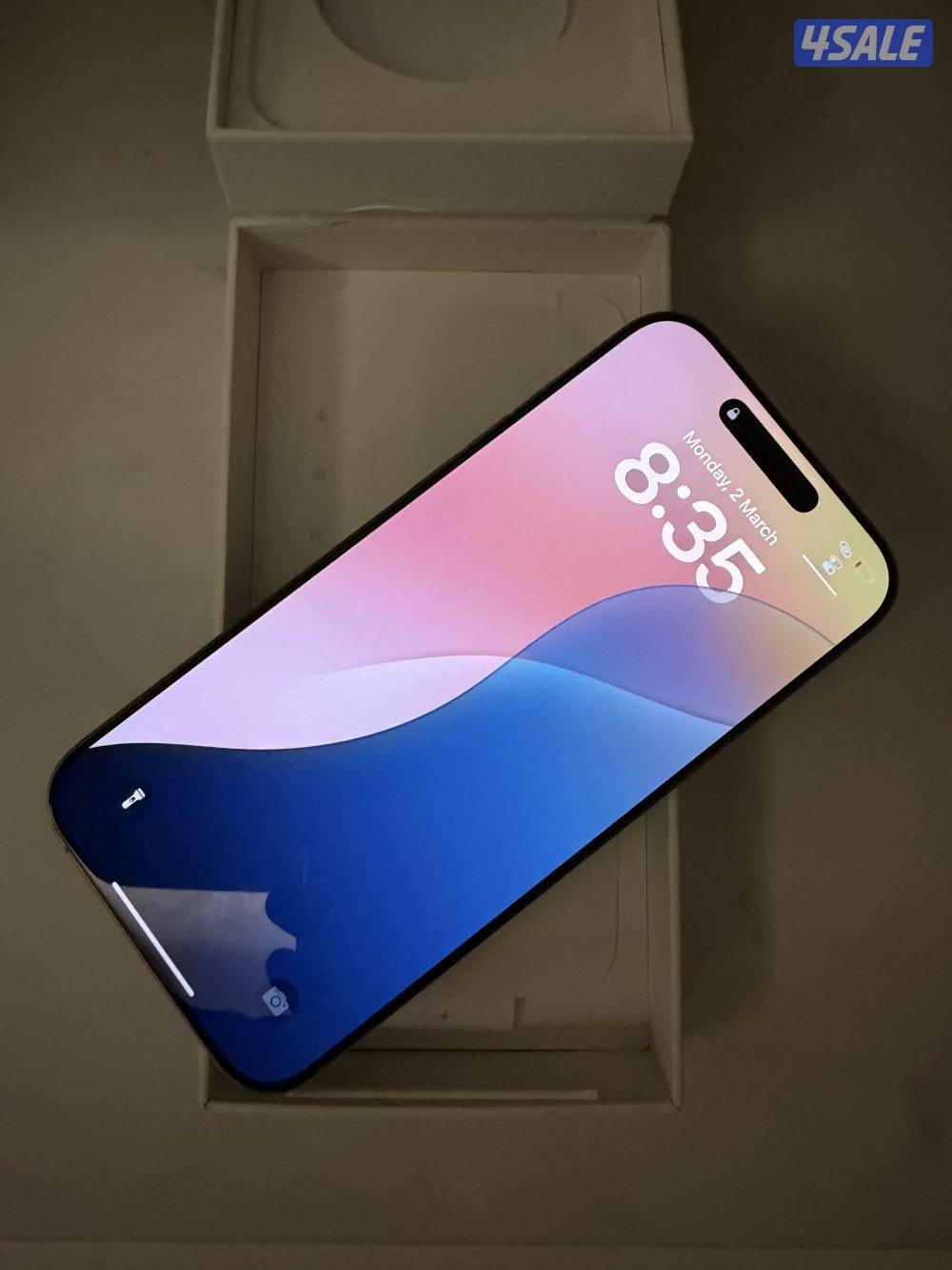 iPhone 16 pro-max titanium 256 battery 93%1