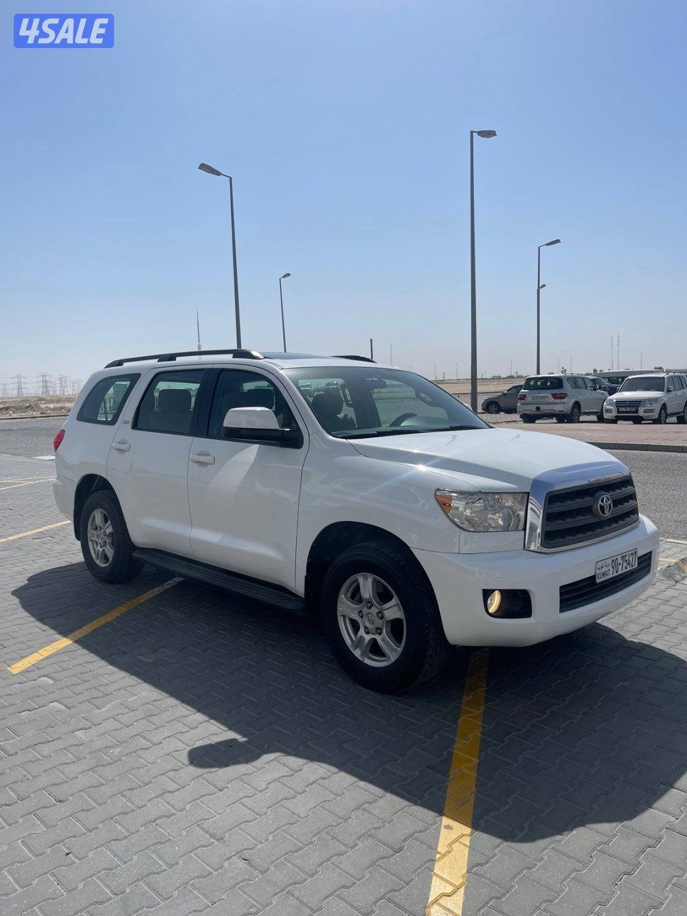 تويوتا سيكويا 2014 فحص جير مكينه شاصي البدي قطعتين وارد قطر1