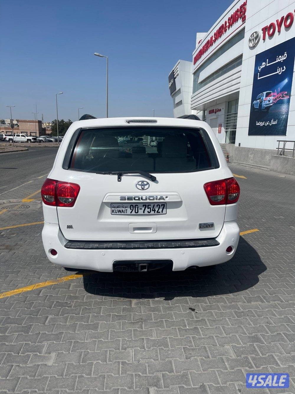 تويوتا سيكويا 2014 فحص جير مكينه شاصي البدي قطعتين وارد قطر2