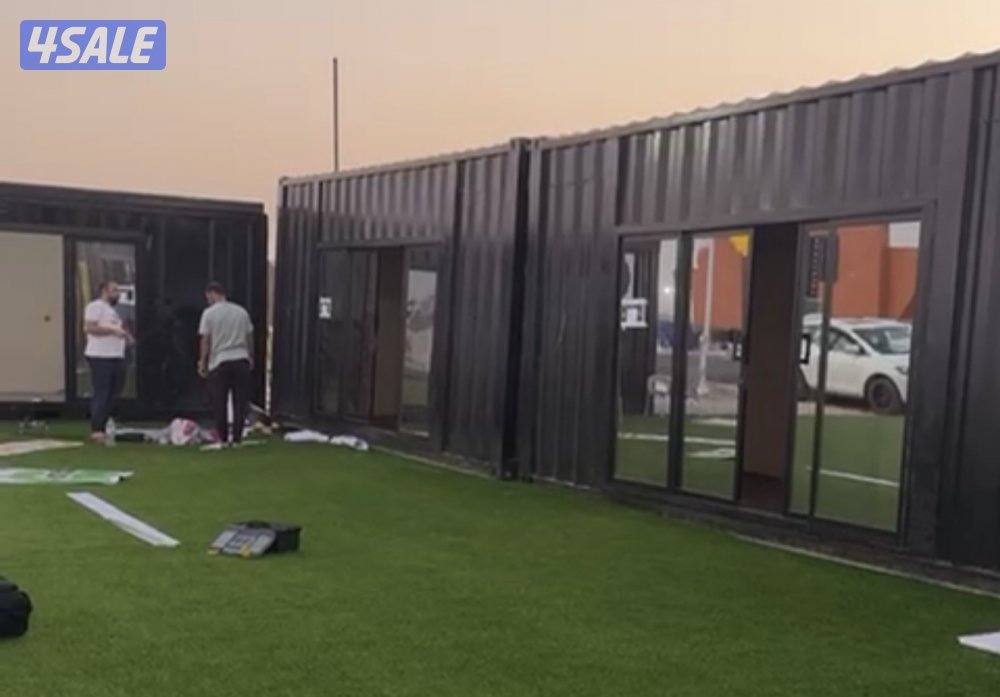 ٤ كونتينرات سوبر ديلوكس مع التكييف مقاس ٦*٢.٥0