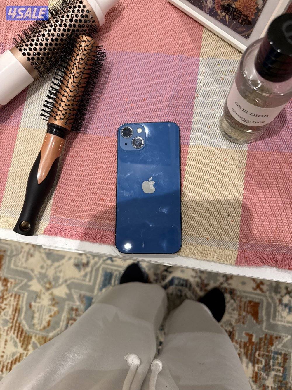 بيع آيفون 13 العادي 50 تغير الون الخلفي بلون الأزرق الاساسي اسود7