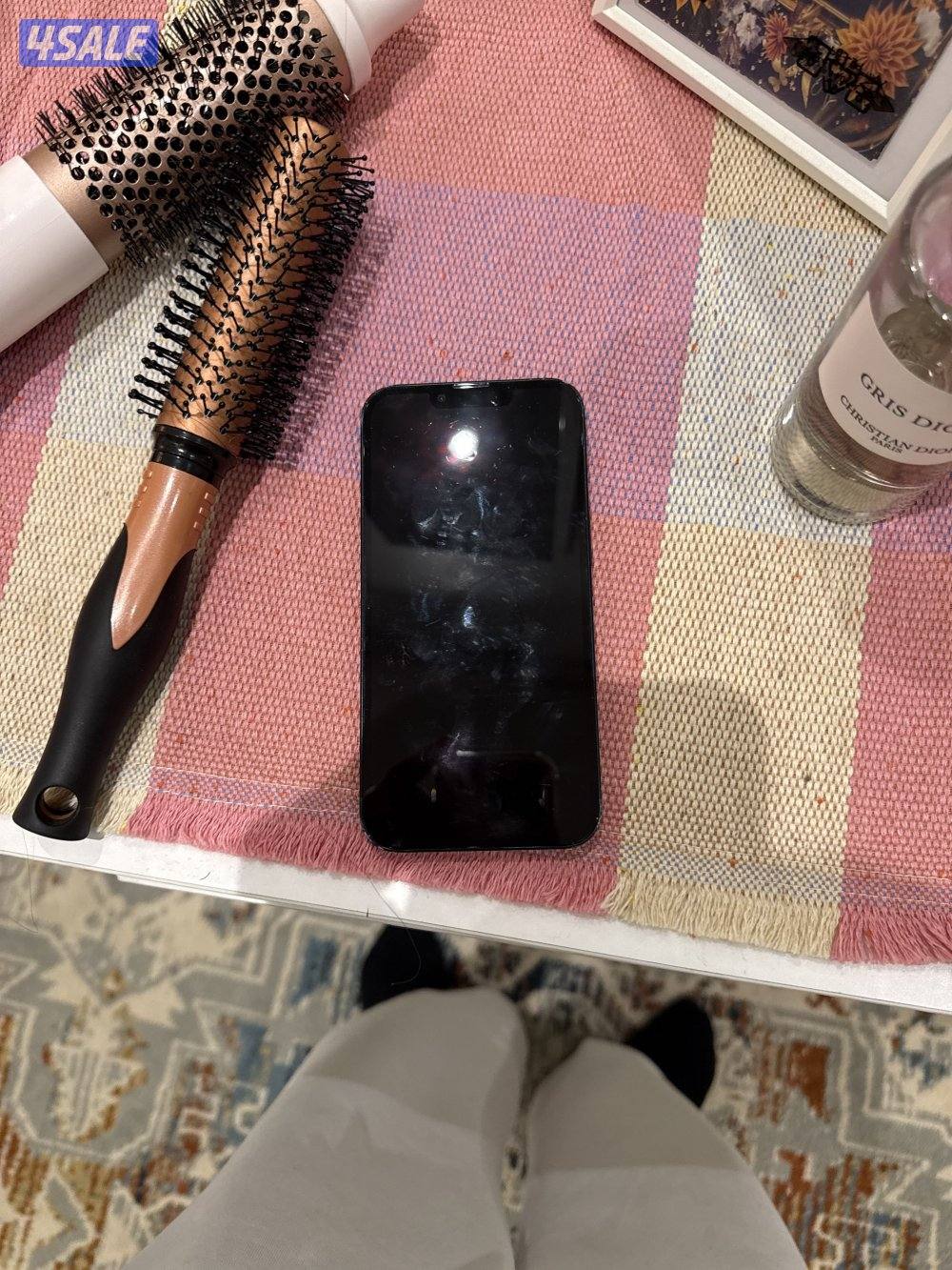 بيع آيفون 13 العادي 50 تغير الون الخلفي بلون الأزرق الاساسي اسود8