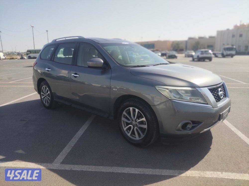نيسان باثفايندر 2015 لون رمادي عداد ٢٧١ بحاله ممتازه2