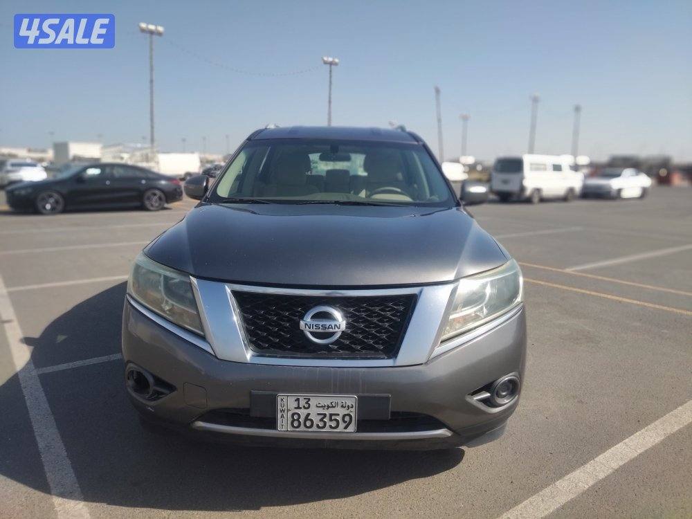 نيسان باثفايندر 2015 لون رمادي عداد ٢٧١ بحاله ممتازه1