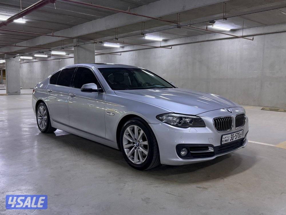 بي ام دبليو 528i م 2015 فل اوبشن اعلى فئة صبغ الوكالة . وارد الوكالة3