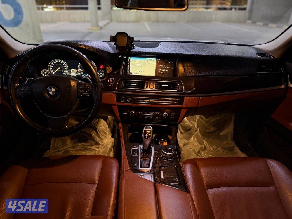 بي ام دبليو 528i م 2015 فل اوبشن اعلى فئة صبغ الوكالة . وارد الوكالة9