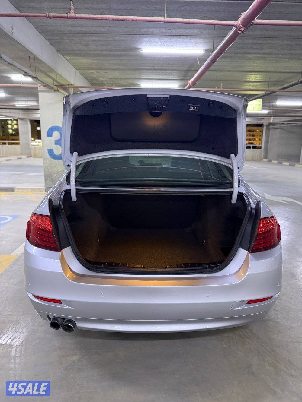 بي ام دبليو 528i م 2015 فل اوبشن اعلى فئة صبغ الوكالة . وارد الوكالة14