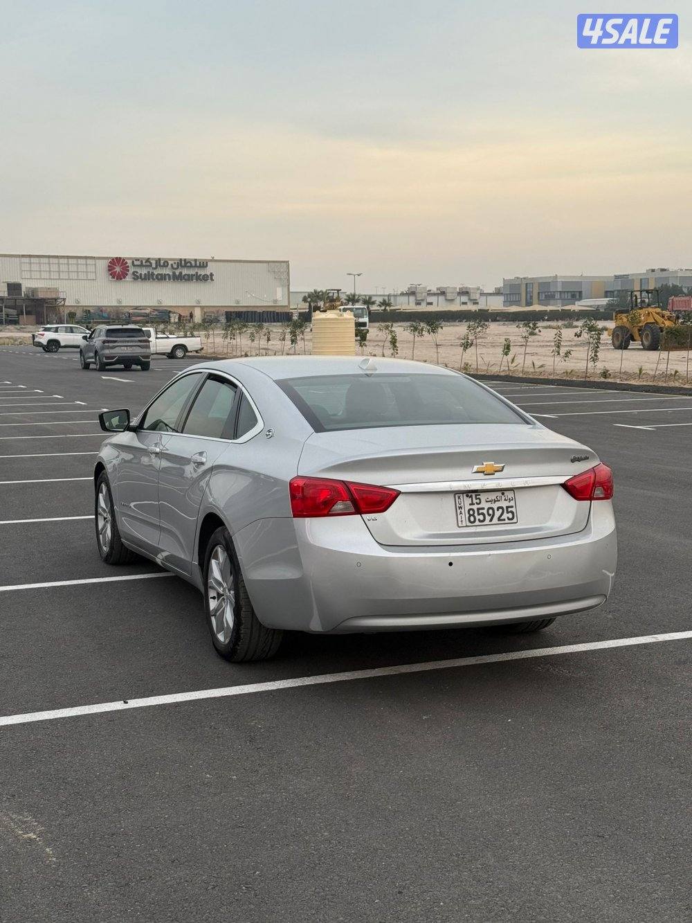 شفروليه امبالا LT موديل 2018 لون فضي عداد 198 الف بحاله ممتازة3