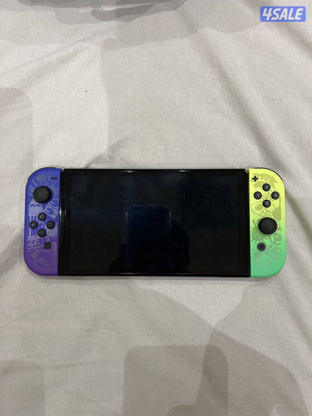 للبيع نينتيندو سويتش اوليد نسخة خاصة مقطوعة من السوق مع جميع ملحقاتها0