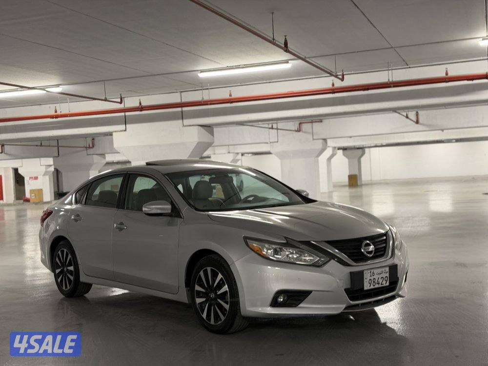 نيسان التيما SL موديل 2018 عداد 198 الف كم بحالة الوكاله فل فتحه شاشه6