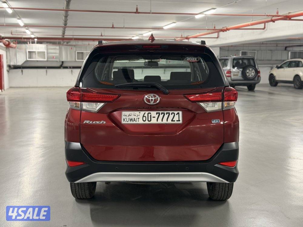 تويوتا رش موديل 2022 عداد قليل 89 الف كم سيرفس وكاله صبغ الوكاله7