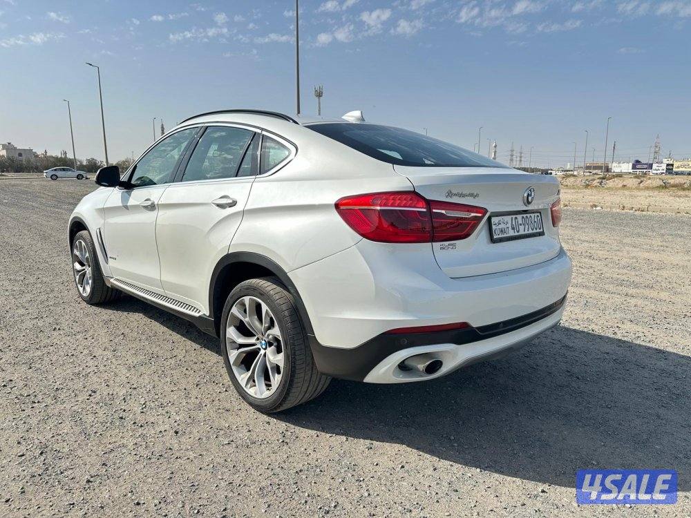 بي ام X6 موديل ٢٠١٧ بحالة الوكالة3